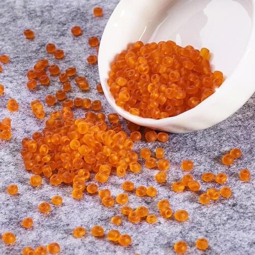 Pandahall 2mm 3mm 4mm Frosted Glass Seed Beads Round Beads Spacer for Jewelry Making Bracelet Necklace Earrings DIY Accessories