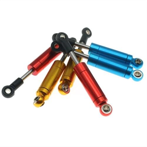 RCAWD alloy front and rear shock absorber oil filled type for rc hobby model car 1-14 Wltoys 144001 buggy option hop-ups parts