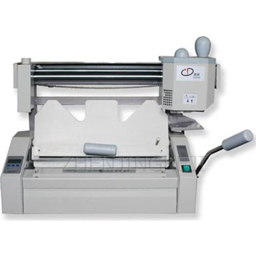 Small Desktop Binding Machine Wireless Manual Desktop File Books Contract Graphic Hot Melt Colloidal Particles Binding Machine