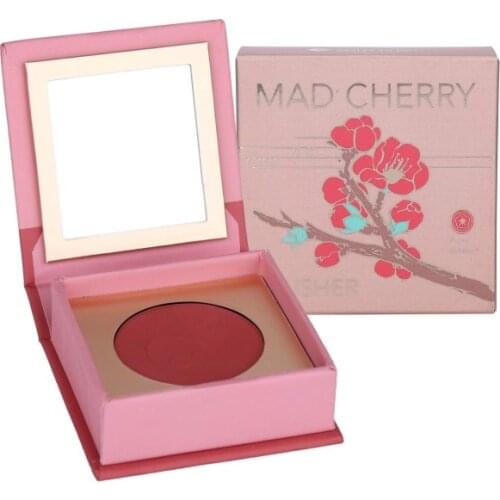 Face Powder Blusher Female Teak Makeup Palette Red Shadows Professional Cheeks Blushes Tiny Pallets Asian Rouges Tint Dark Skin