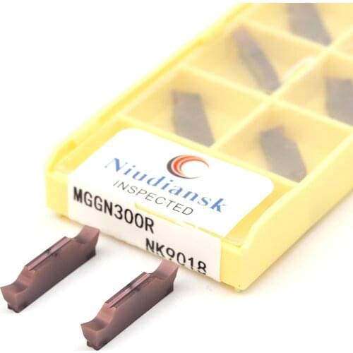 MGGN150R MGGN200R MGGN250L MGGN300L MGGN400R NK9018 Carbide Grooving Inserts CNC Lathe Tools MGGN-R MGGN-L Cutting Turning Tool