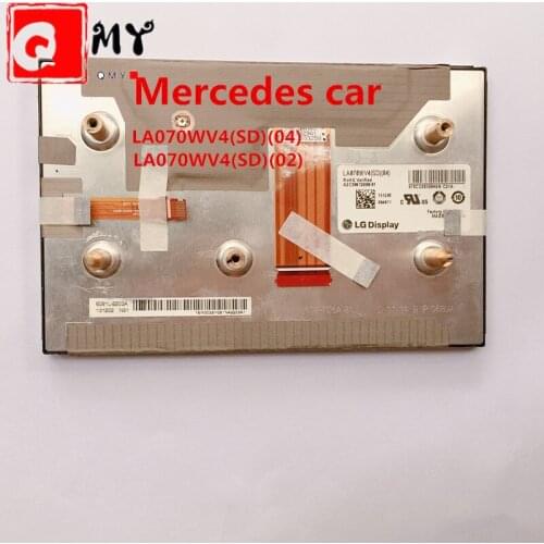 1Brand new LA070WV4SD04 LA070WV4-SD04 LA070WV4(SD)(04) LCD module 7inch display for Mercedes car navigation audio system