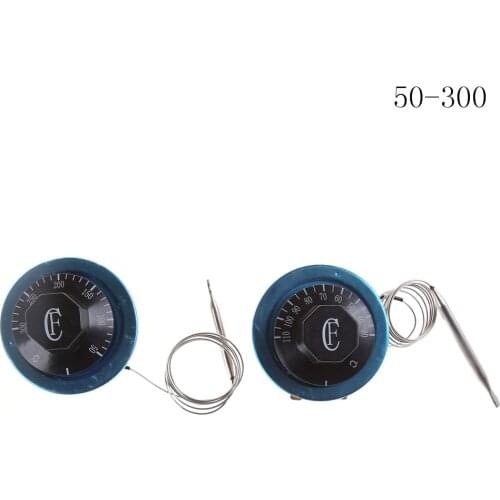 1PCS black Thermostat Dial Temperature Control Switch for Electric Oven Dial AC220V 16A high quality