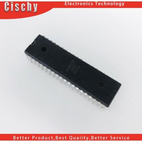 2PCS AT89S52-24PU AT89S52-24PC DIP-40 AT89S52 DIP AT89S52-24 Programmable Flash