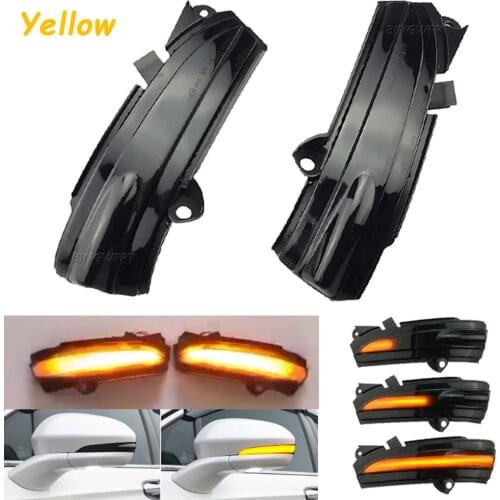 2pcs Sequential Dynamic LED Side Mirror Blinker Lights For Ford Mondeo MK5 2014 2015 2016 2017 2018