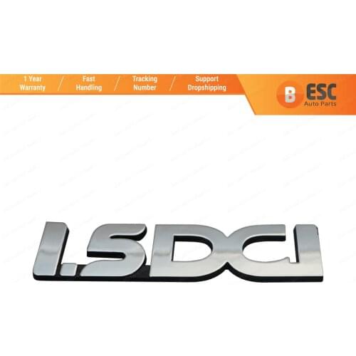 ESC ESP570 Chrome 1.5 DCI Badge Monogram Emblem for Dacia