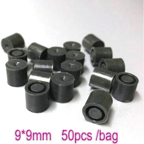 Black Rubber Seal Stopper for EDM Electrode Tube Drilling Machine Parts
