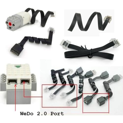 Power Functions Parts the WEDO 2.0 MEDIUM MOTOR Building Blocks Compatible with logoes 45303 Classic robotics Toys for children