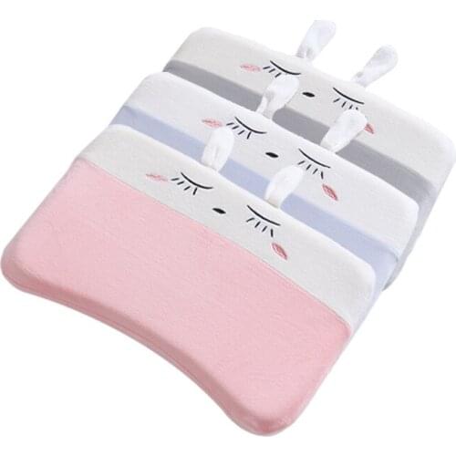 Bunny Pure Cotton Velvet Slow Rebound Memory Sleeping Head Support Baby Pillow Spring Autumn Winter 0 - 6 Year Children