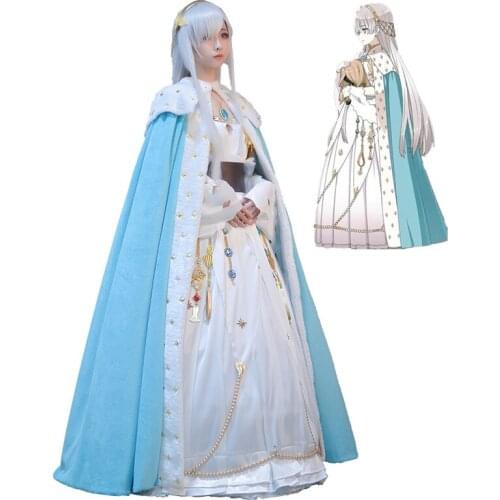Fate Grand Order Princess Anastasia Cosplay Fancy Dress FGO Cosplay Costume Girls Gorgeous Outfit Halloween Costumes for Women