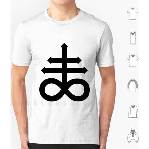 Sulfuric Cross T Shirt DIY 100% Cotton 6xl Atheism Satanism Satanic Satan Atheist Satanist Alchemy Wicca Pagan Hipster Goth