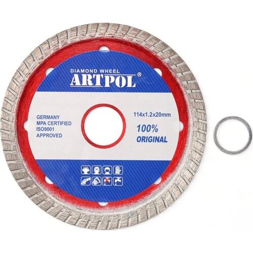 Turbo Diamond Saw Blade Porcelain Tile Ceramic Granite Marble Cutting Blades For Angle Grinder Diamond Saw Blade Cutting Disc
