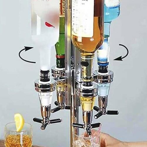 Wall Mounted Wine Dispenser Beer Cocktail Juice Dispenser Bar Home Beer Pourer Machine Alcohol Wine Rack Festival Party Supplies