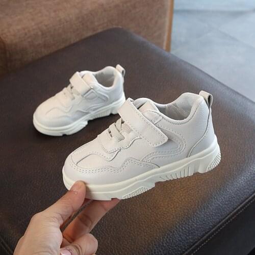 2020 New Spring and Autumn Girls Shoes Simple Wild Boys Casual Shoes Fashion Sports Shoes Shoes Childrens Functional Shoes