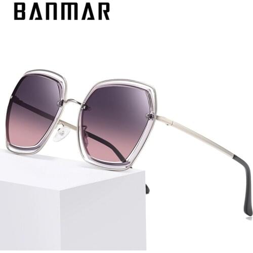 BANMAR Sunglasses Brand Fashion Godoy Vintage Sports Style Polarized Sunglasses Metal Frame Male Sun Glasses fishing Driving