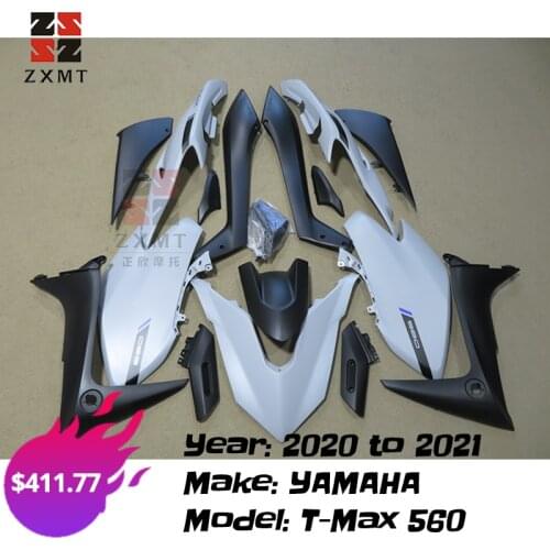 ZXMOTO Motorcycle Bodywork Full Fairing Kit ABS Plastic For 2020 2021 YAMAHA TMax 560 Tech Max Painted Original Dark Matte Grey
