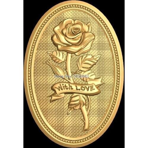 With love 3d model STL relief for cnc STL format With love 3d model for cnc stl relief artcam vectric aspire