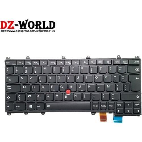 BUL Belgian Backlit Keyboard for Lenovo Thinkpad Yoga 260 20FE Belgium Backlight Teclado 00PA130 00PA212