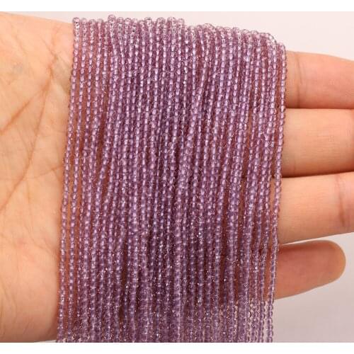 Natural Semi-precious Stone Beaded 2mm Small Spinel Loose Beads for Jewelry Making DIY Necklace Bracelet Accessories Strand 14