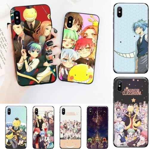 Assassination Classroom Phone Case for iPhone 11 12 mini pro XS MAX 8 7 6 6S Plus X 5S SE 2020 XR