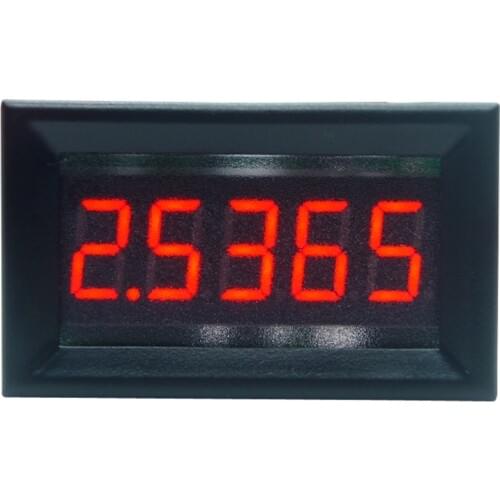 DC 0-5.0000mA (5mA) Digital Ammeter 5-digits Current Meter Panel Guage 0.36 inch