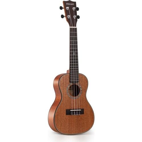 Tauro Electric Ukulele Concert Tenor Solid Mahogany EQ Ukulele Guitar 23 26 Ukelele Musical Stringed Instrument