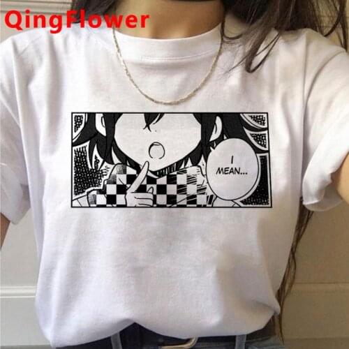 Ouma Kokichi Danganronpa V3 t-shirt male kawaii 2021 harajuku kawaii aesthetic casual tshirt summer top couple clothes