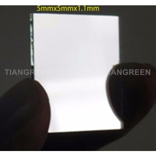 Laser Optics Lenses High Reflectivity Laser Reflective Mirror RGB Reflector 5x5x1.1mm