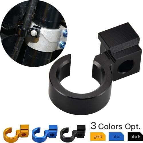 Motorcycle CNC Front Brake Hose Mounts Cable Clamp Holder For Suzuki DRZ400SM 2005-2021 RMX450Z 2010 2011