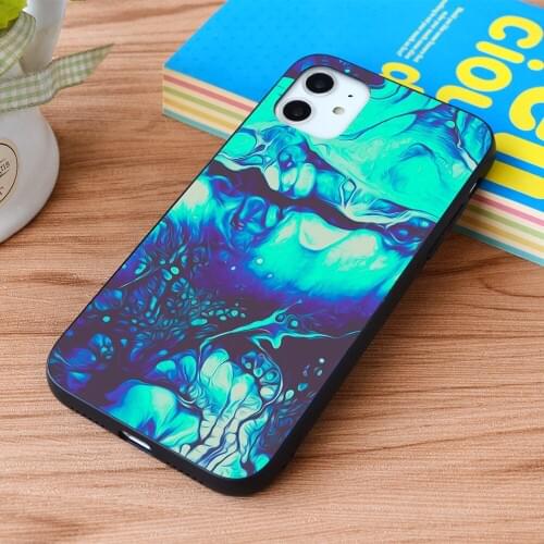 For iPhone CALM LIKE YOU Soft TPU border Apple iPhone Case
