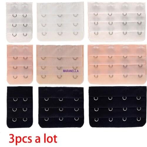 Underwear button longer bra to extend the double-breasted growth hasp pick four hook parts after add straps