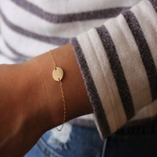 Charm Creative Bracelet for Women Tassel Simple Sequins Bracelets Fashion Jewelry Accesorios Wholesale Pulseras Mujer