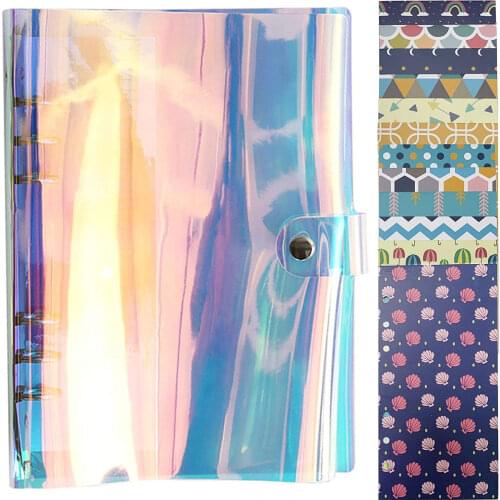 28 Pieces PVC Binder Budget Cover Cash Envelopes System with 12 Budget Envelopes 12 Budget Stickers Sheets 1 Ruler and 24 Labels