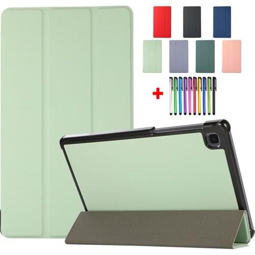 Tablet Caqa For Samsung Galaxy Tab A7 Lite Case 8.7 inch T220 T225 Tri-Folding Shell For Samsung Tab A7 Lite Cover 2021 SM-T220