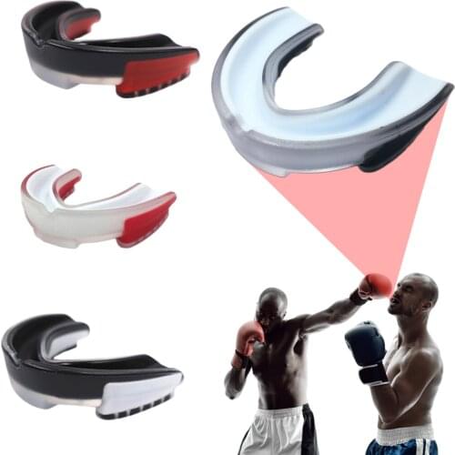 Sport Mouth Guard EVA Teeth Protector Kids Youth Mouthguard Tooth Brace Protection For Basketball Rugby Boxing Karate Dropship