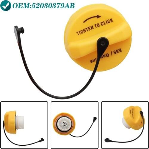 Suitable for Dodge Dakota Ram 1500 Journey Durango Jeep Grand Cherokee fuel tank filler inner cap with tether 52030379AB