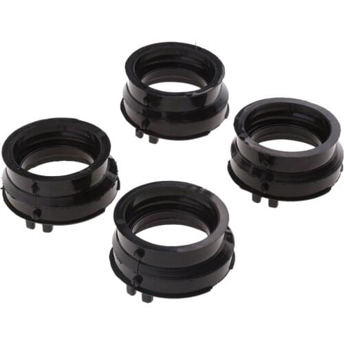4Pcs Carb Inlet Manifold Rubber Intake for Honda CBR 600 RR 2003-2006