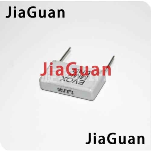 6PCS NEW EVOX MMK22.5 2.2UF 100V p22.5mm film capacitor MMK 225 audio hot sale 2.2UF/100V 2U2 225/100V 2200NF