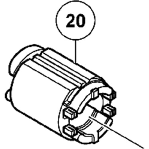 AC220V-240V Stator Field 340545E Replace for Hitachi CJ120VA CJ120V CJ110MV CJ110M