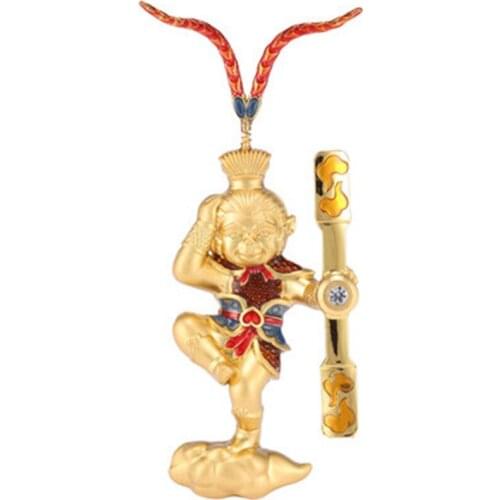 Monkey car perfume car Sun Wukong air conditioning outlet Qitian Dasheng creative jewelry car aromatherapy rotating