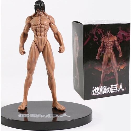 Attack on Titan Eren Jaeger Titan Art Doll Collectible PVC Model Figure Toy