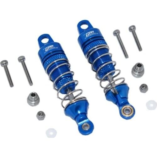 Metal Front Shock Absorbers Damper for LOSI 1/18 Mini-T 2.0 2WD Stadium Truck RC Car Upgrades Parts