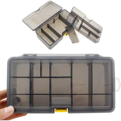Premium Fishing Tackle Box Fishing Lure Storage Durable Impact With Dividers Fishing Tackle Case for Fisherman