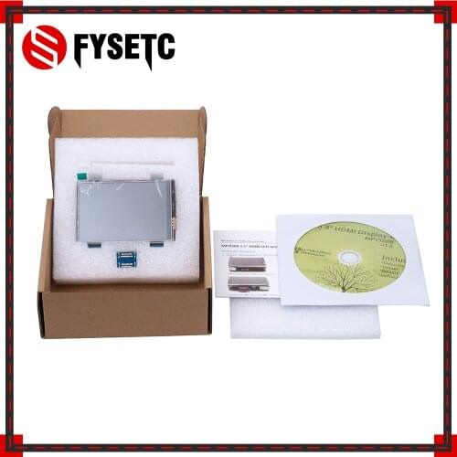 Raspberry Pi 3 LCD 3.5 inch Touchscreen 480 x 320 HDMI Brightness Adjustable Display Module + Case + HDMI Adapter + Touch Pen