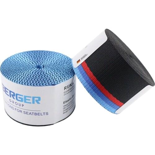 Multicolorr Harness Webbing Strap Seat belt Ribbon Thicken Fashion Color Car Seat Belt Backpack Belt for Bmw e46