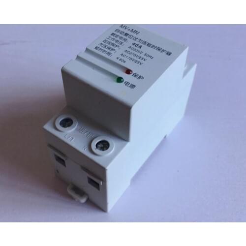 Self-compound overdelay protector 2P 32A 40A 63A Voltage protector AC230V 50HZ