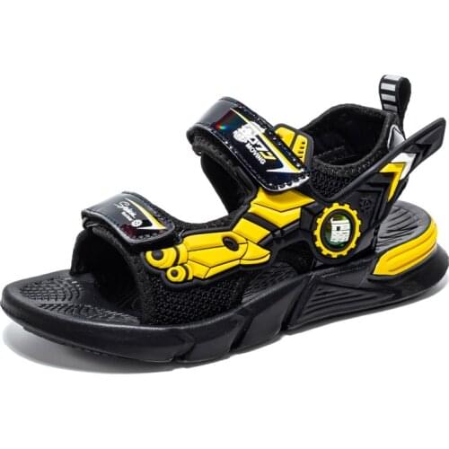 New Children Sandals For Boy Beach Shoes New Summer Boys Sandals Big Kids Casual Shoes Primary School Students Shoes Size 28-38