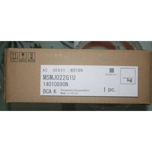Brand New & Original Panasonic Servo Single Motor A5 II Series 200W MSMJ022G1U