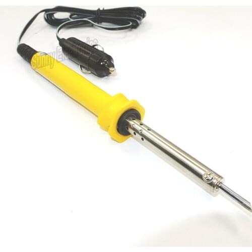 12V DC 30W Electric Soldering Iron Handle Heat Pencil W/ Lighter Socket Car Auto Solder Repair Tool
