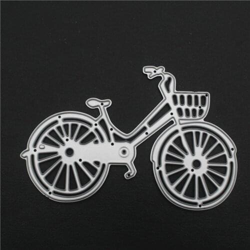 Bicycle Frame Metal Steel Embossing Cutting Dies Craft Stencil Scrapbooking DIY Card Making Photo Decoration